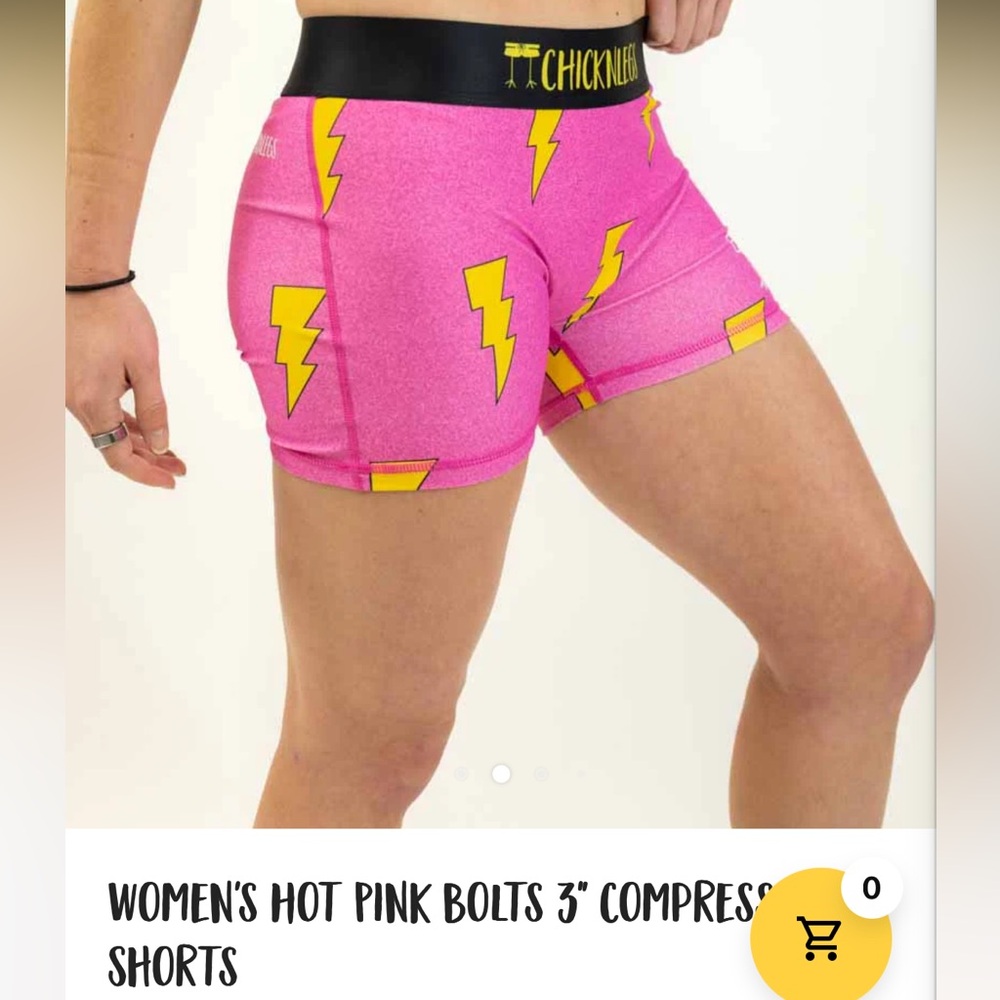 Chicknlegs 3in Compression Shorts